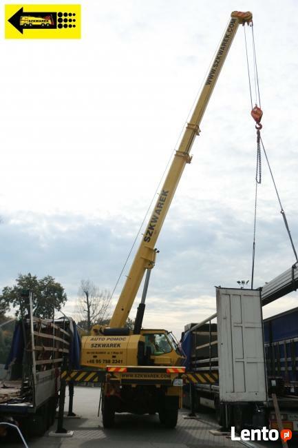 Usługi Dźwigowe Przeładunkowe - Słubice, Niemcy - SZKWAREK