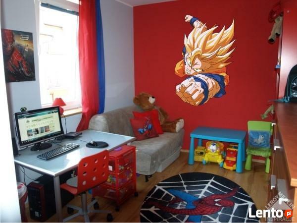 Dragon Ball Z naklejka o wys. ok. 125 cm na ściany, meble