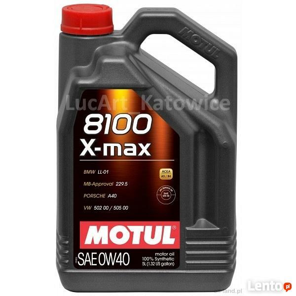 MOTUL 8100 X-MAX 0W40 0W-40 5L KATOWICE