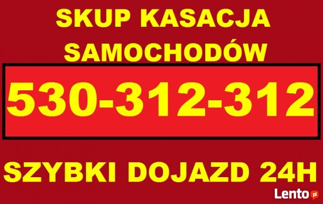 Złomowanie samochodów skup.tel.501-525-515 kasacja całodobow