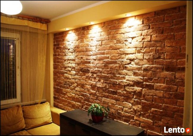 Dekoracje - Płytki Dekoracyjne Ozdobne Cegły z FUGĄ PANEL 3D