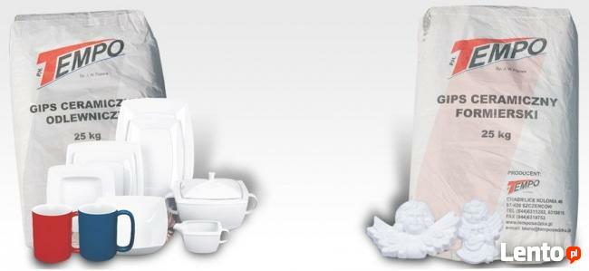 GIPS BIAŁY-Budowlany, Formierski-Odlewniczy m-ki KNAUF TEMPO