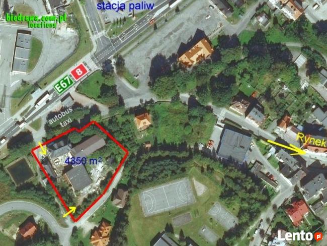 Sprzedaż! Ciekawy obiekt na działce 4350 m2 w Dusznikach Zdr