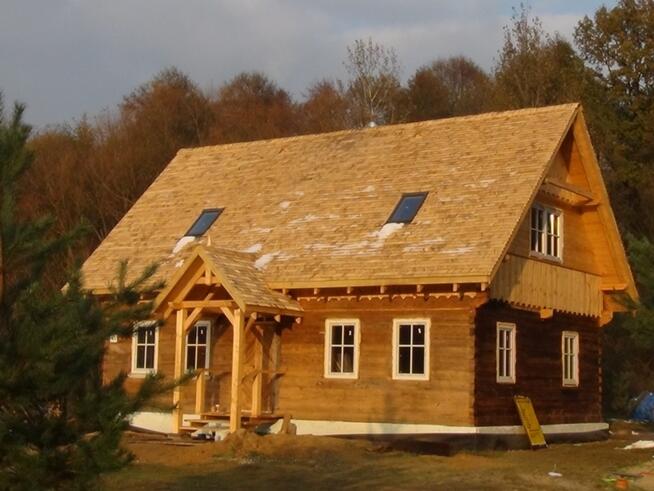 Dachy drewniane z wióra osikowego