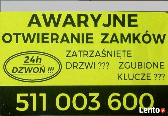 ZATRZAŚNIĘTE DRZWI ? ZGUBIONE KLUCZE ? DZWOŃ 24 H !!!