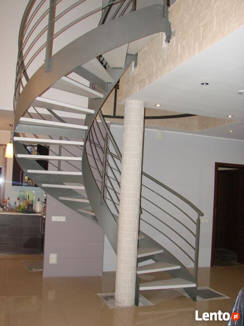 SCHODY stalowe metalowe nierdzewne