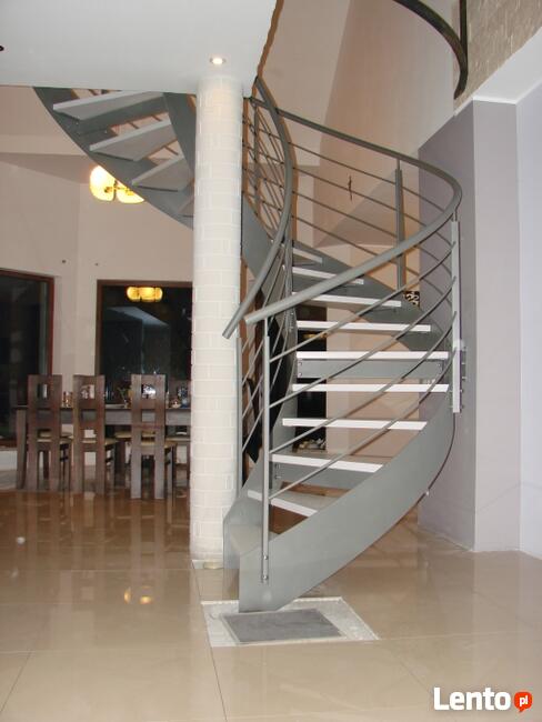 SCHODY stalowe metalowe nierdzewne