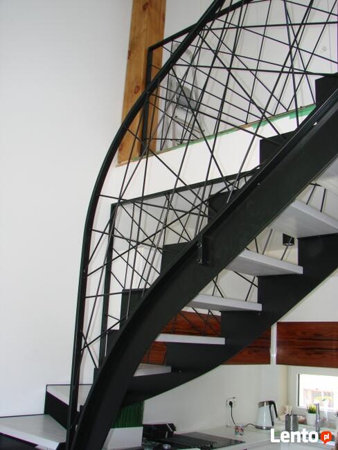 SCHODY stalowe metalowe nierdzewne