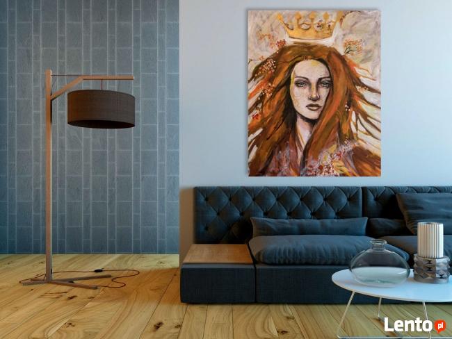 Akryl na płótnie "LILITH" obraz 100x80cm artystki A. Laube