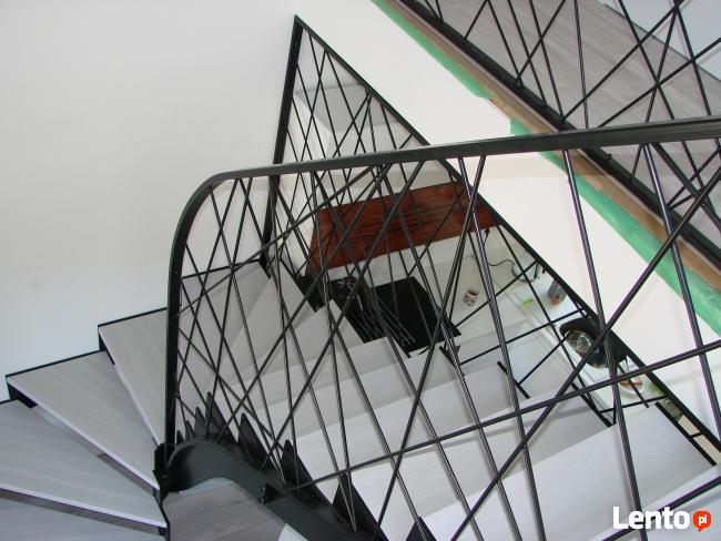 SCHODY stalowe metalowe nierdzewne