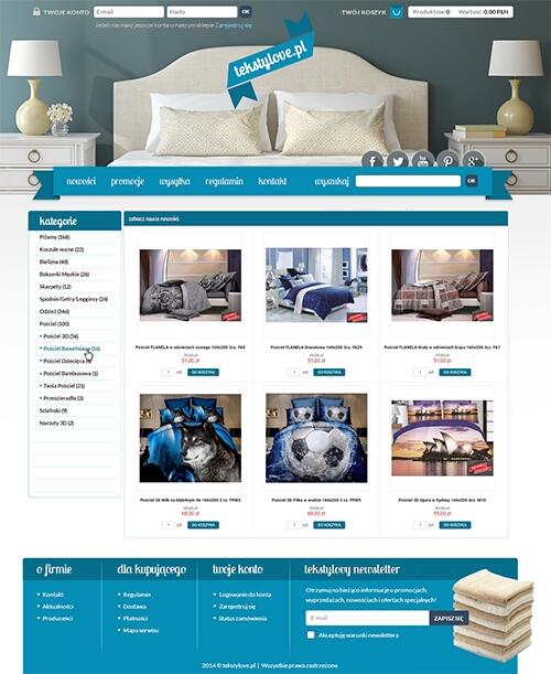 Sklep Internetowy - pełna wersja + 21 szablonów - dożywotnia