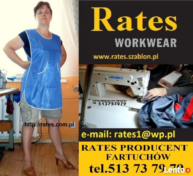 Fartuchy medyczne dla Jędrzejowa szyte w Firmie RATES