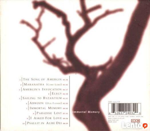 CD Lisa Gerrard | Patrick Cassidy – Immortal Memory