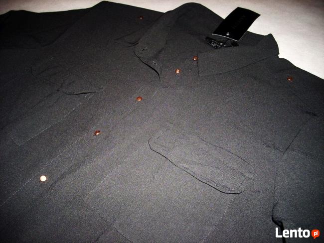 NEW YORKER Koszula Roll-Up Złote guziczki NOWA 40 L