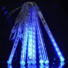 Sople Meteory Padający Śnieg 144 LED 30cm lampki choinkowe