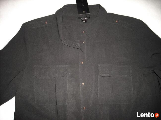 NEW YORKER Koszula Roll-Up Złote guziczki NOWA 40 L