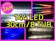 Sople Meteory Padający Śnieg 144 LED 30cm lampki choinkowe