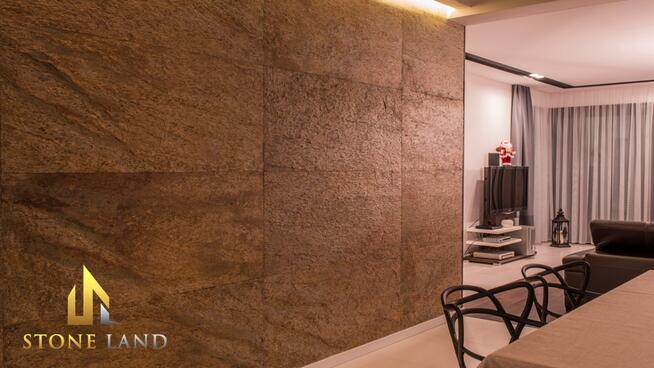 Fornir kamienny Golden - złota elegancja / STONELAND