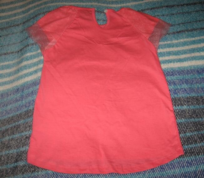 Nowa bawełniana bluzka Pepco-128cm, w gwiazdki