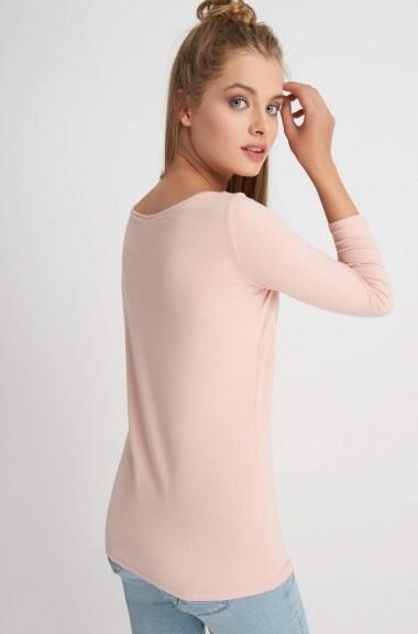 Bluzka z metalicznym nadrukiem Orsay