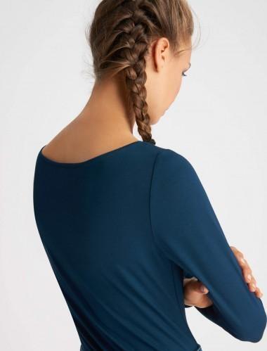 Granatowa bluzka Orsay