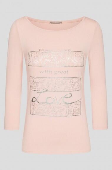 Bluzka z metalicznym nadrukiem Orsay