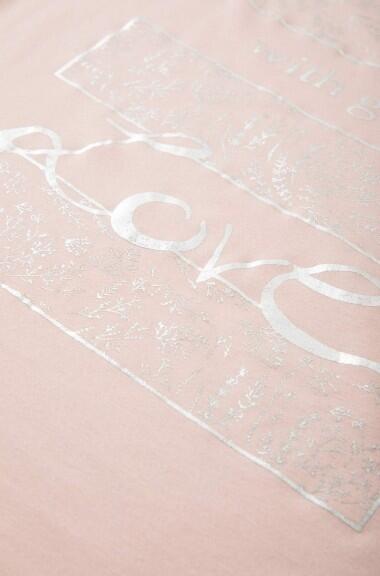 Bluzka z metalicznym nadrukiem Orsay