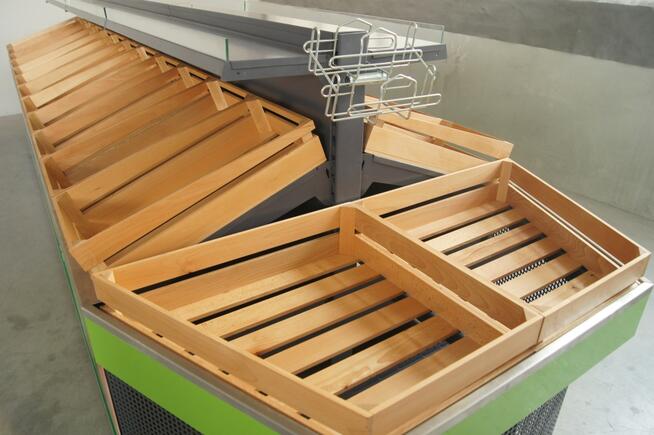 Wyspa warzyna owocowa gondola dwustronna środkowa modułowa