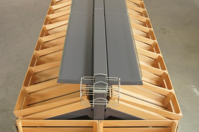 Wyspa warzyna owocowa gondola dwustronna środkowa modułowa