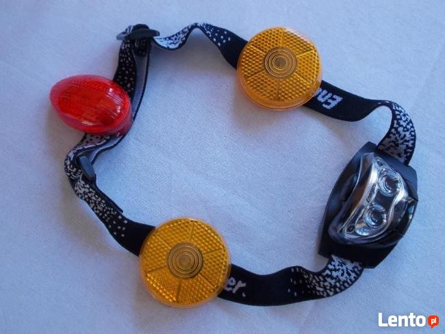 Latarka czołowa BeSafe360° lampka rowerowa do biegania