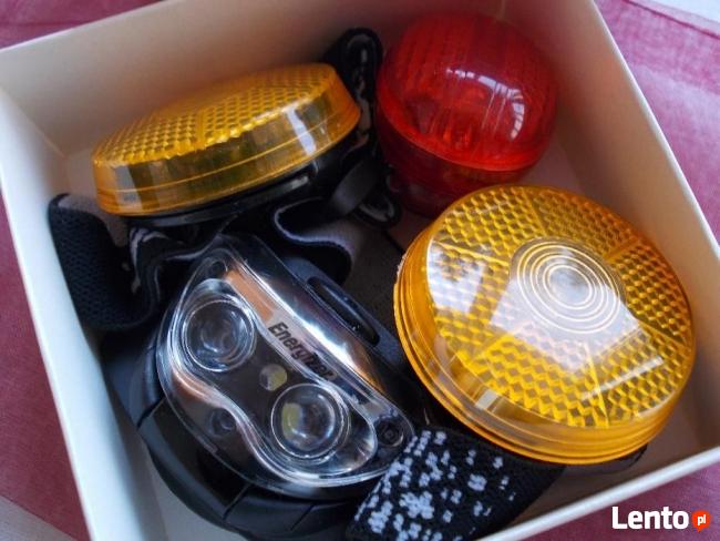 Latarka czołowa BeSafe360° lampka rowerowa do biegania