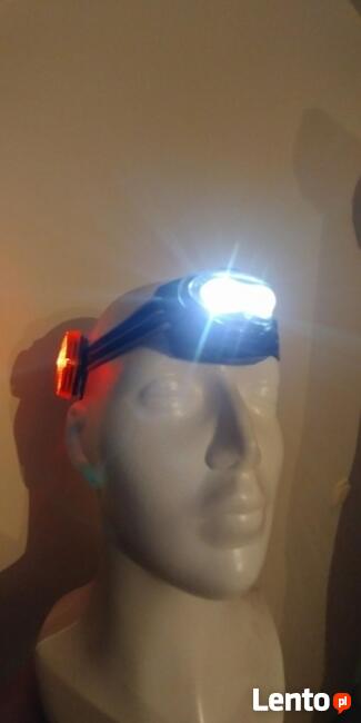 Latarka czołowa BeSafe360° lampka rowerowa do biegania