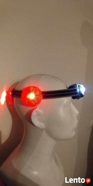 Latarka czołowa BeSafe360° lampka rowerowa do biegania