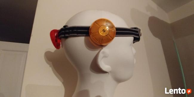 Latarka czołowa BeSafe360° lampka rowerowa do biegania