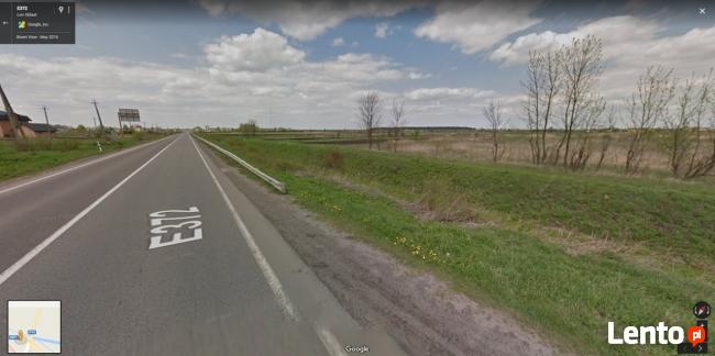 Ziemia super lokalizacja na Ukrainie pobliżu granicy z Polsk