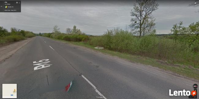 Ziemia super lokalizacja na Ukrainie pobliżu granicy z Polsk