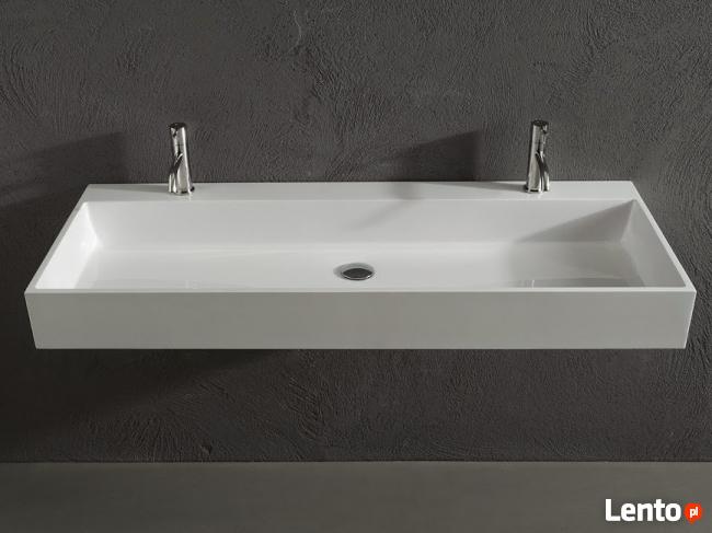 Umywalki na wymiar - blaty kompozytowe Corian, Krion, GFK