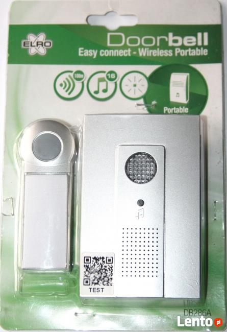 Dzwonek bezprzewodowy ELRO DB286A, 433 MHz, 100 m