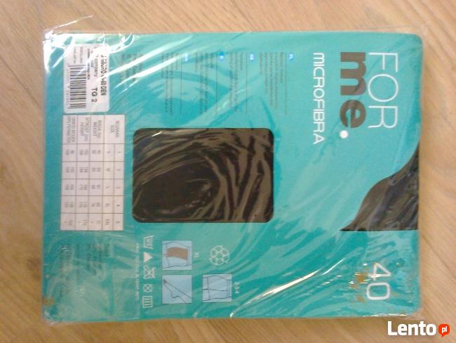 Rajstopy z mikrofibry 40 DEN czarne