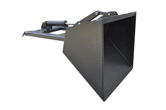 Szufla hydrauliczna na widły wózka pojemność łyżki 0,45m³