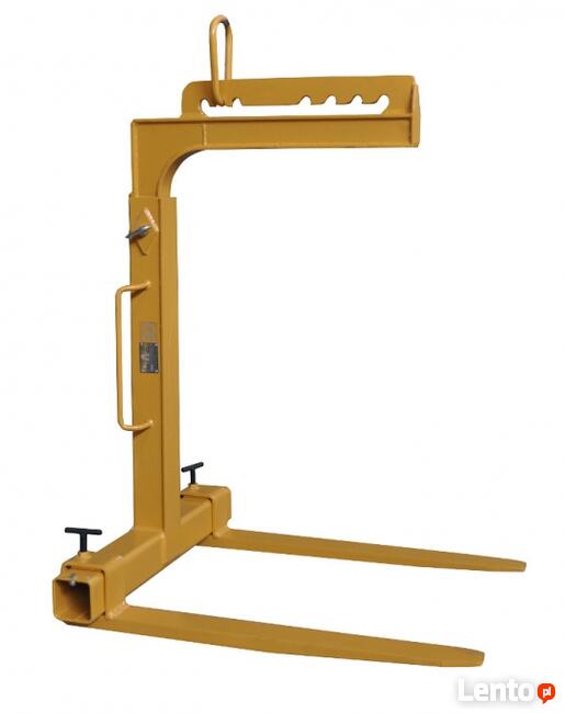 Widły do palet z uchwytem ustawnym udźwig 2000kg