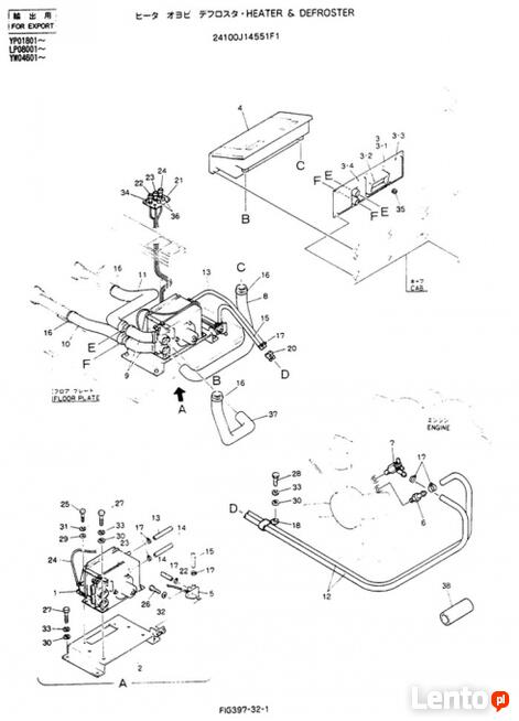 Denso KOBELCO 24100J6257F3 nagrzewnica 24V do koparek