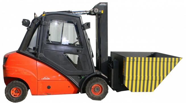 Szufla hydrauliczna 2-cyl na karetkę wózka widłowego 1.5m³