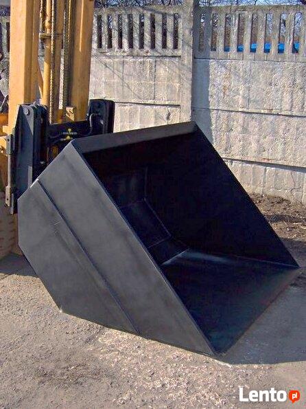 Szufla hydrauliczna 2-cyl na karetkę wózka widłowego 1.5m³