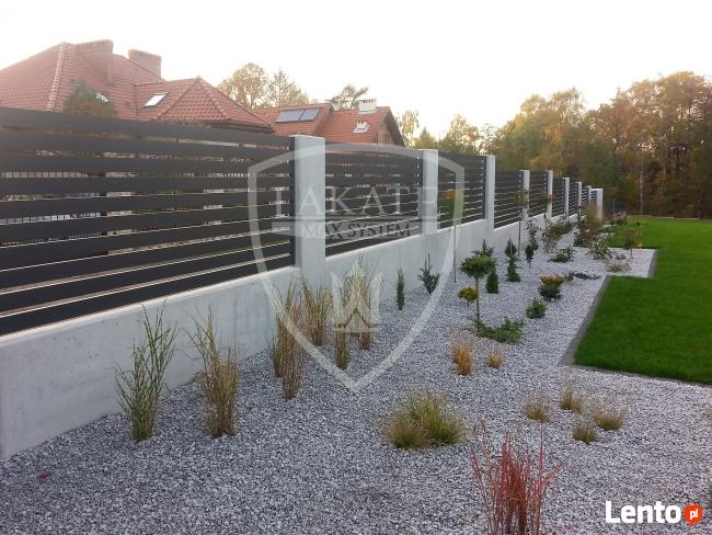 Ogrodzenia - systemy aluminiowe
