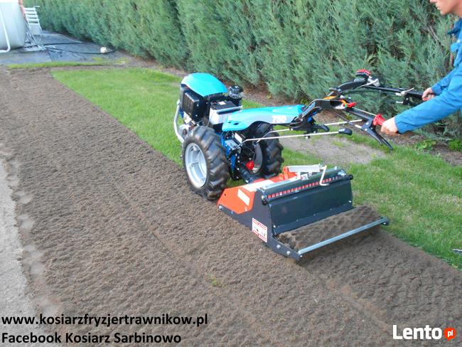 Usługi glebogryzarką ogródki działki łąki kwietne trawniki