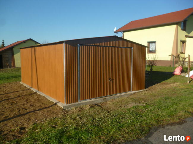 Garaż blaszany 3x5