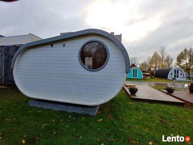 SAUNA FIŃSKA OGRODOWA BECZKA OWALNA LUKSUSOWA