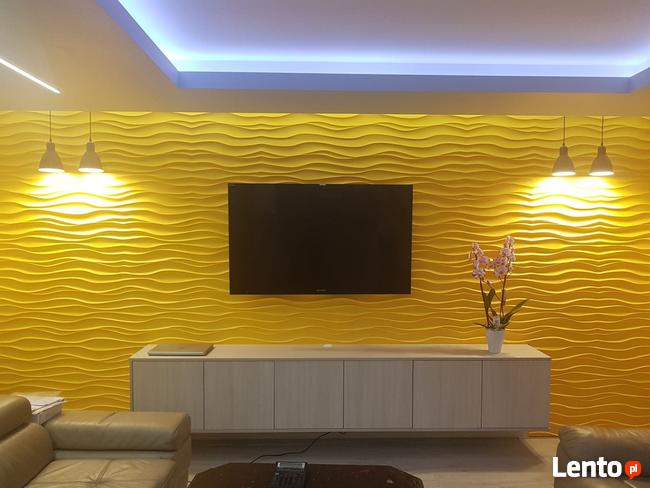 Panele 3D/ Panel Ścienny, Panel dekoracyjny, Panel gipsowy