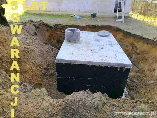 Szambo betonowe szamba zbiorniki na deszczówkę piwniczka